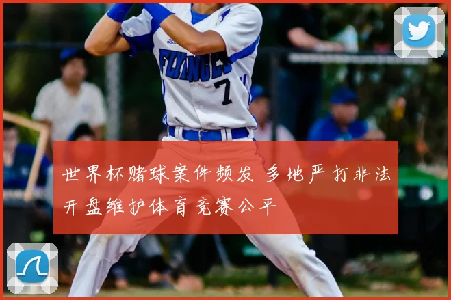 世界杯赌球案件频发 多地严打非法开盘维护体育竞赛公平