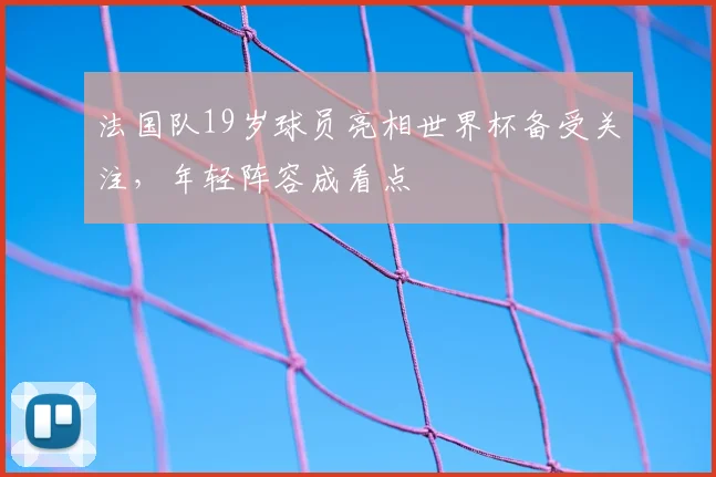 法国队19岁球员亮相世界杯备受关注,年轻阵容成看点